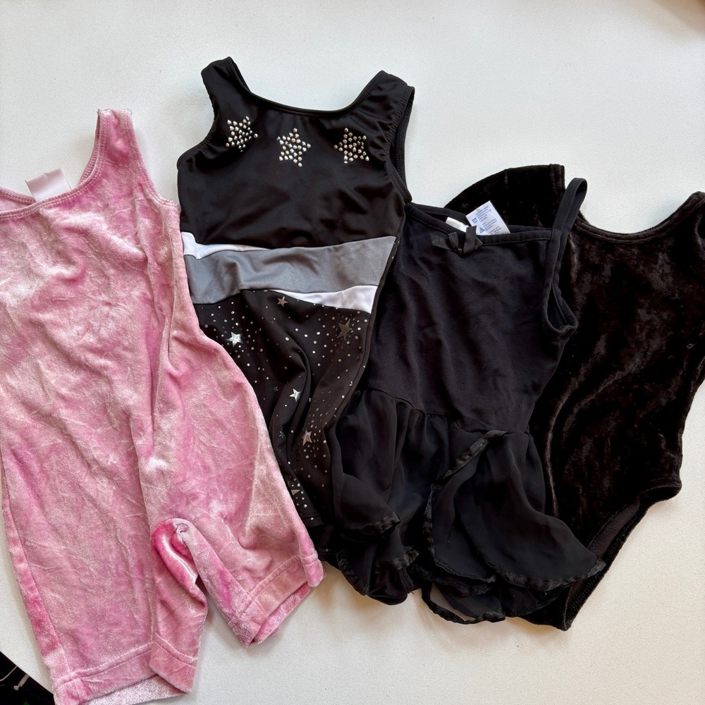 Danskin Kids Dance Costumes - Pink and Black